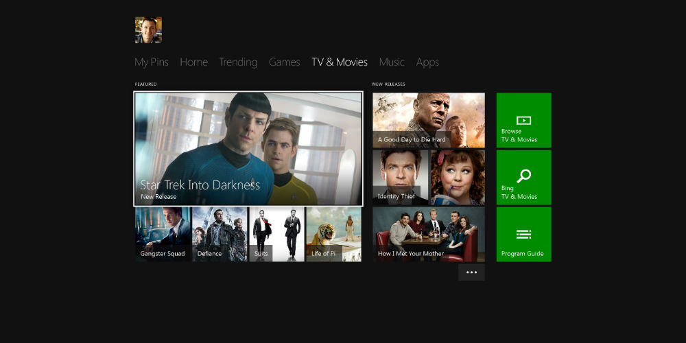 Xbox One Dashboard