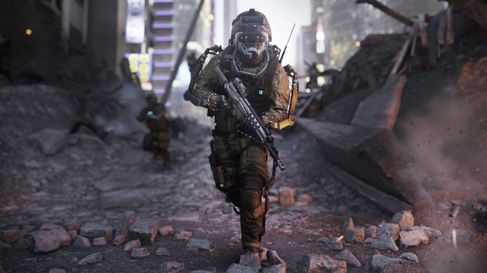 CoD-AW-IndCall of Duty: Advanced Warfareuction-Vision-Mode-Active Call of Duty: Advanced Warfare