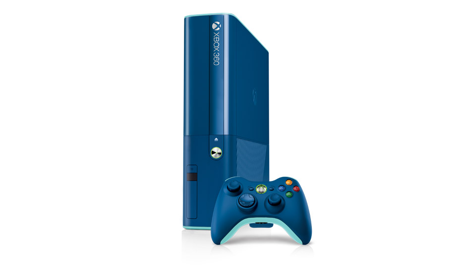 Xbox 360 Blau
