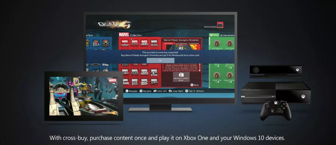 Cross-Buy Windows 10 Xbox One
