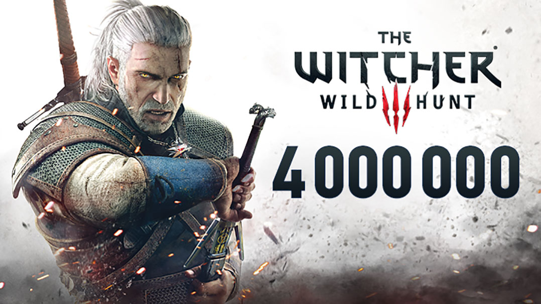 The Witcher 3: Wild Hunt - 4.000.000 Millionen