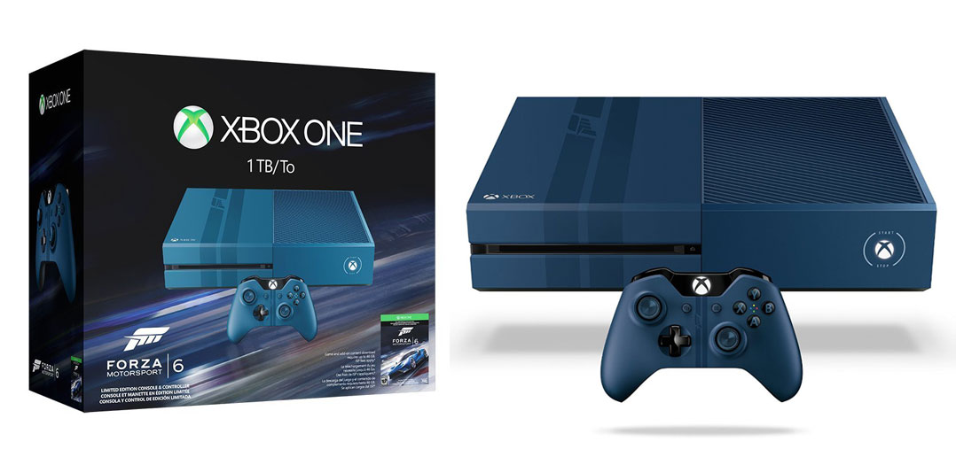 Forza Motorsport 6 Bundle mit Xbox One Konsole 1TB