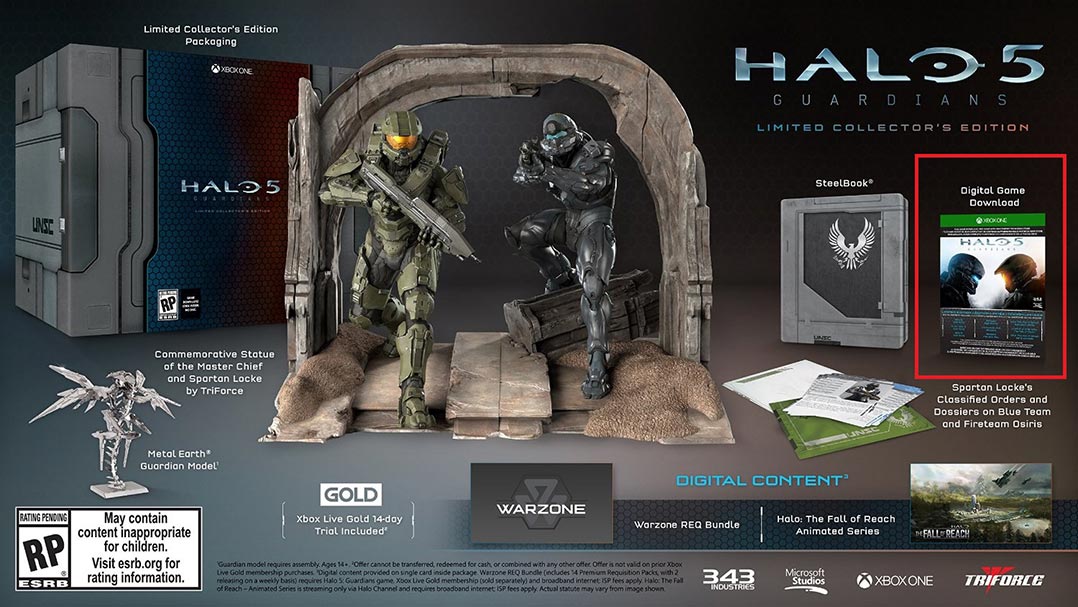 Halo 5: Guardians - Limited Collectors Edition