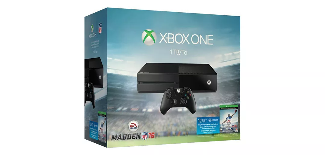 Xbox One: Bundle mit Madden NFL 16 + 1 Jahr EA Access