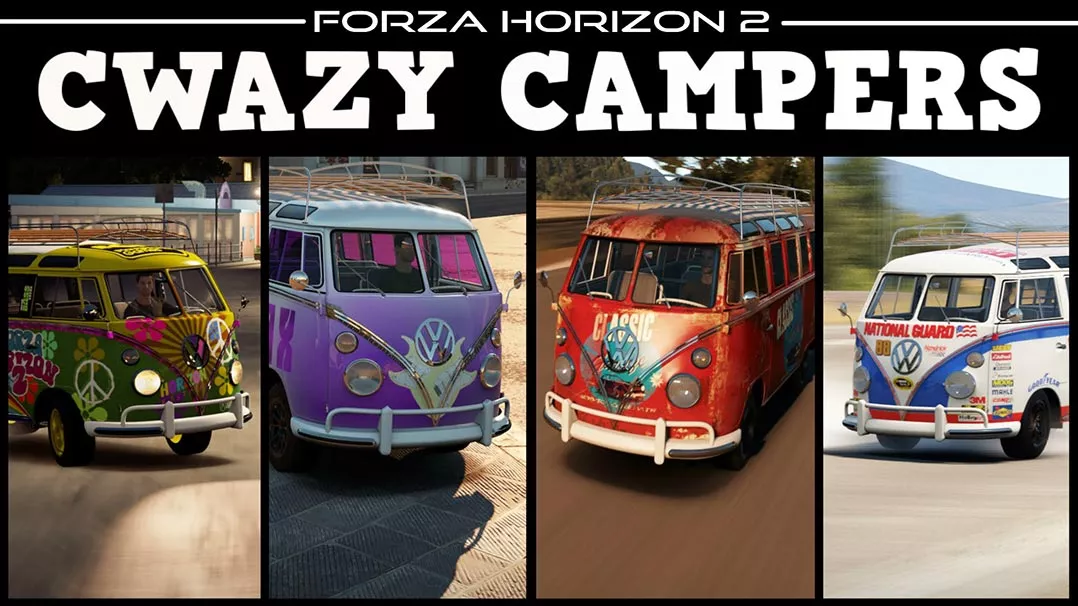 Forza Horizon 2 - CWAZY CAMPERS