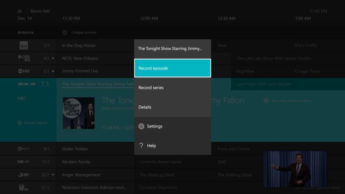 Xbox One - DVR - Live TV Xbox One - DVR - Live TV