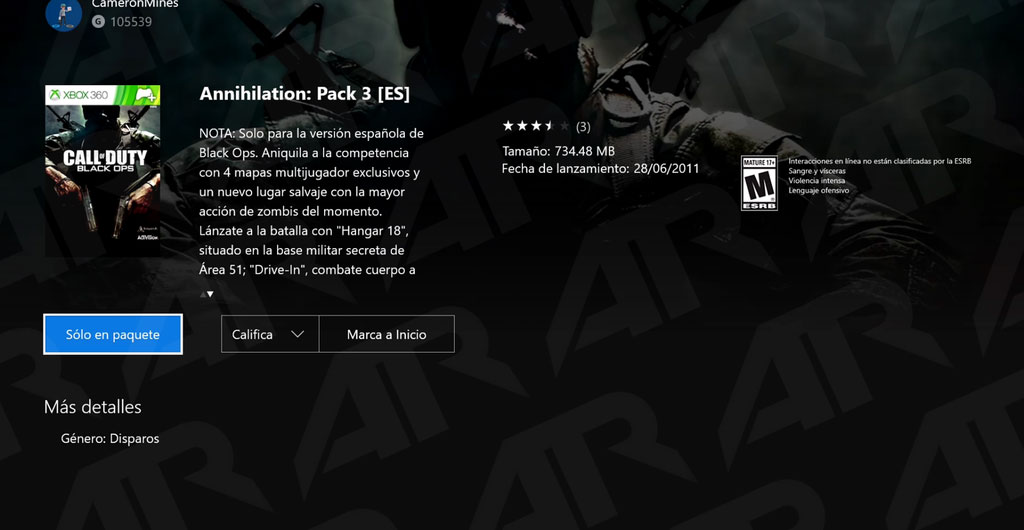 Call of Duty Black Ops: DLC