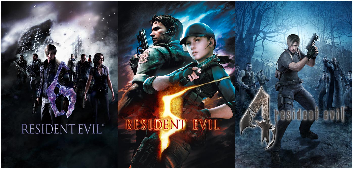 Resident Evil 4, 5, 6
