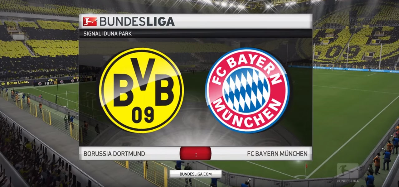 FIFA 16 Borussia Dortmund - FC Bayern München