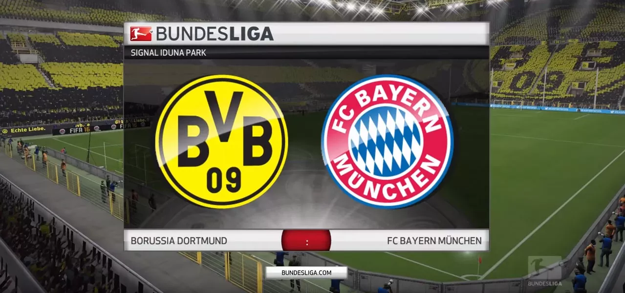 FIFA 16 Borussia Dortmund - FC Bayern München