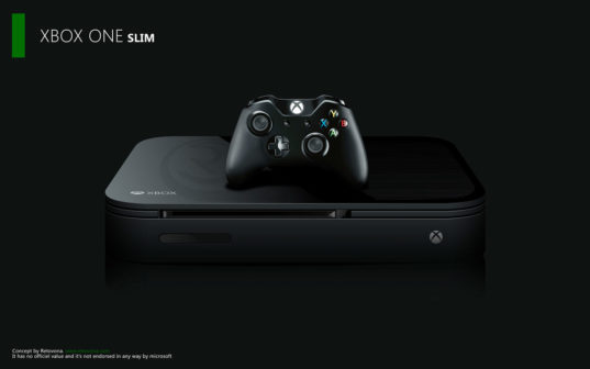 Xbox One Slim - Mock Up