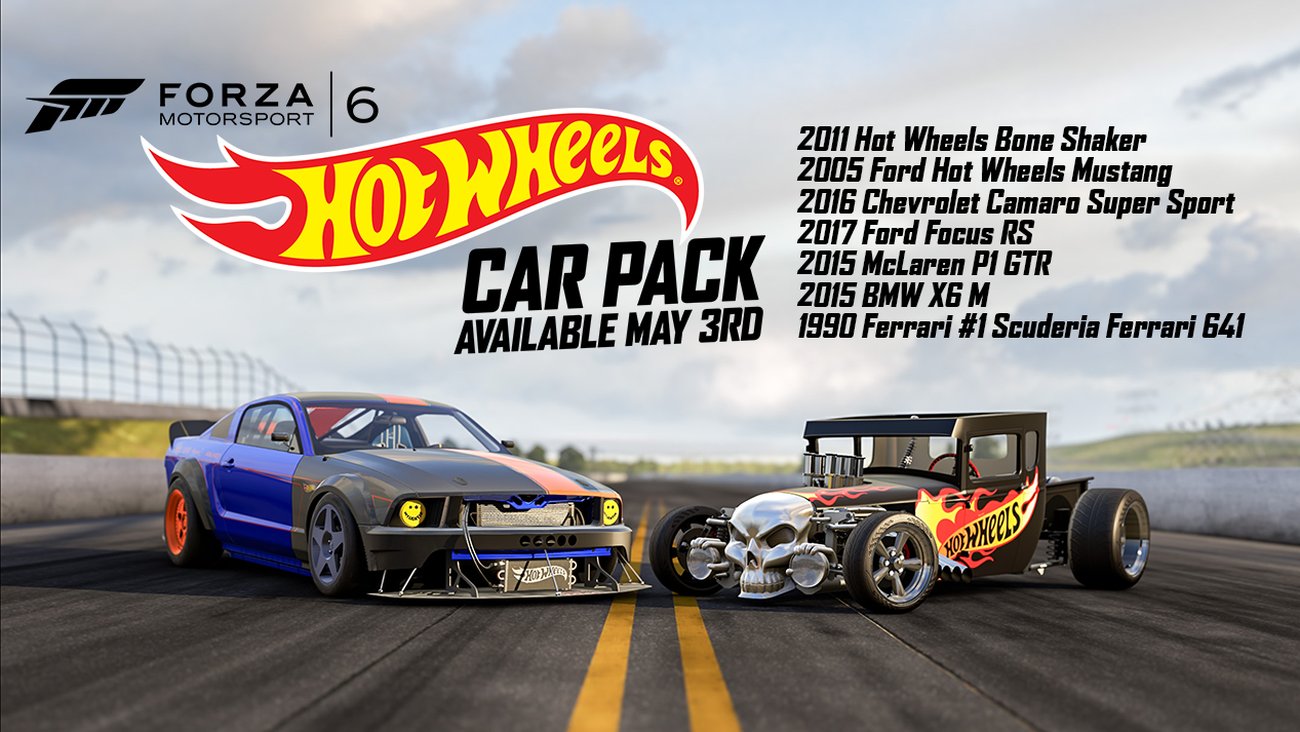 Forza Motorsport 6 - Hot Wheels Car Pack