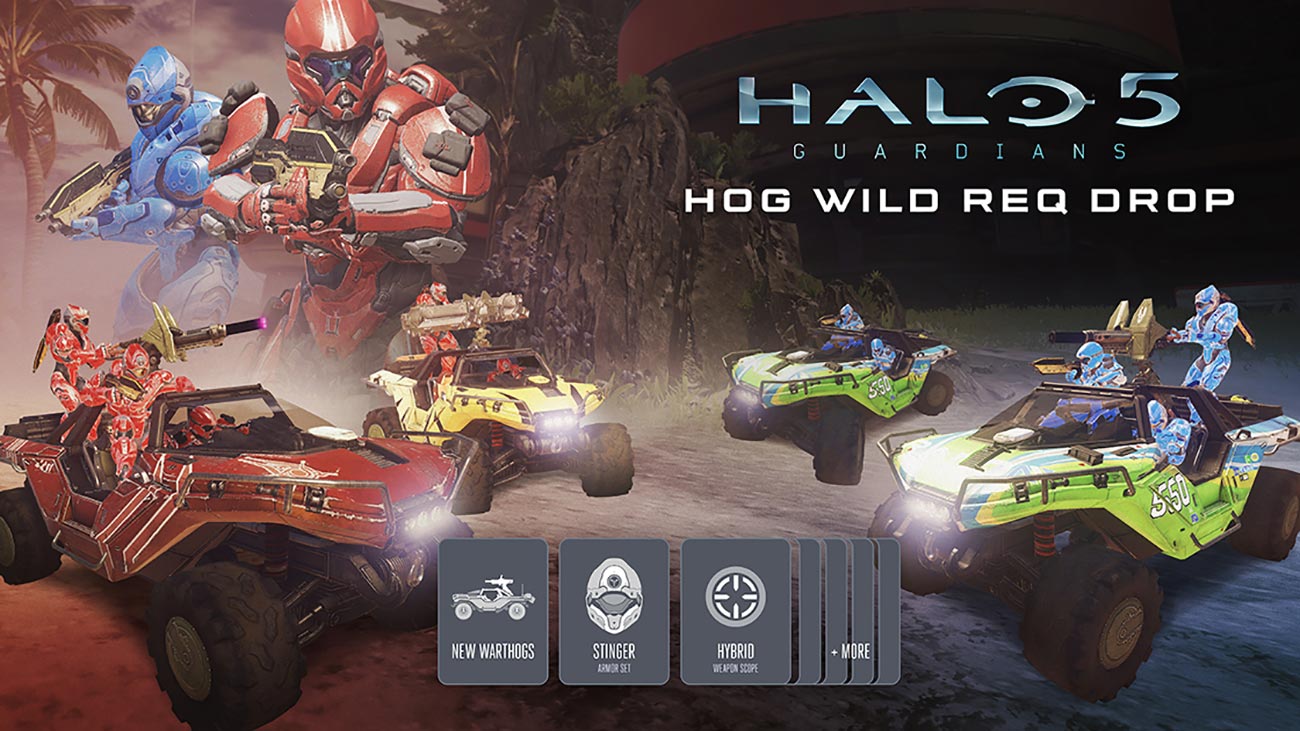 Halo 5: Guardians – Hog Wild REQ Drop