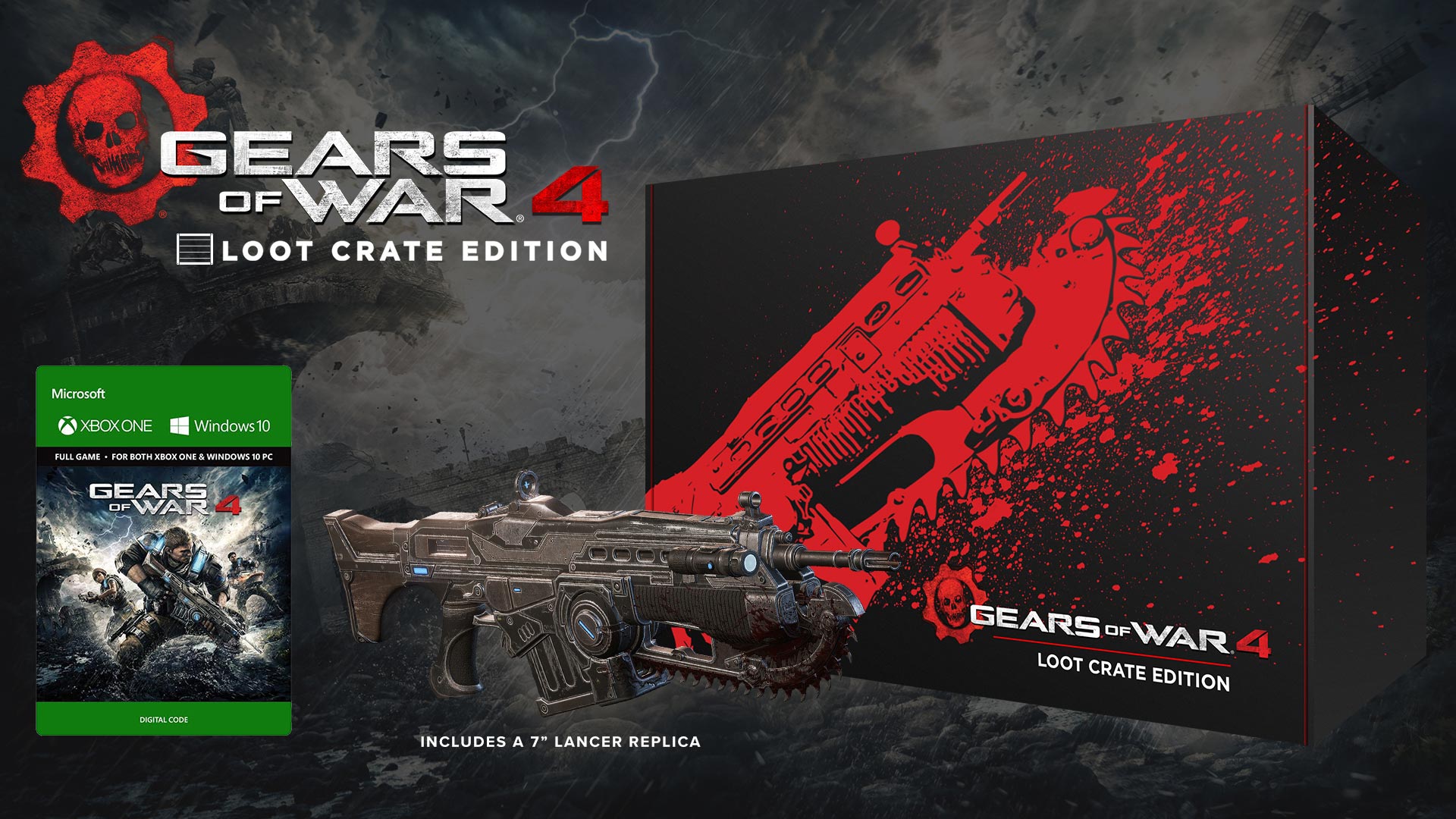 Gears of War 4: Loot Crate Edition Read more at http://news.xbox.com/2016/07/12/get-cog-supply-drop-gears-war-4-loot-crate-edition-coming/#i0rbQzWVGOo1xy3F.99