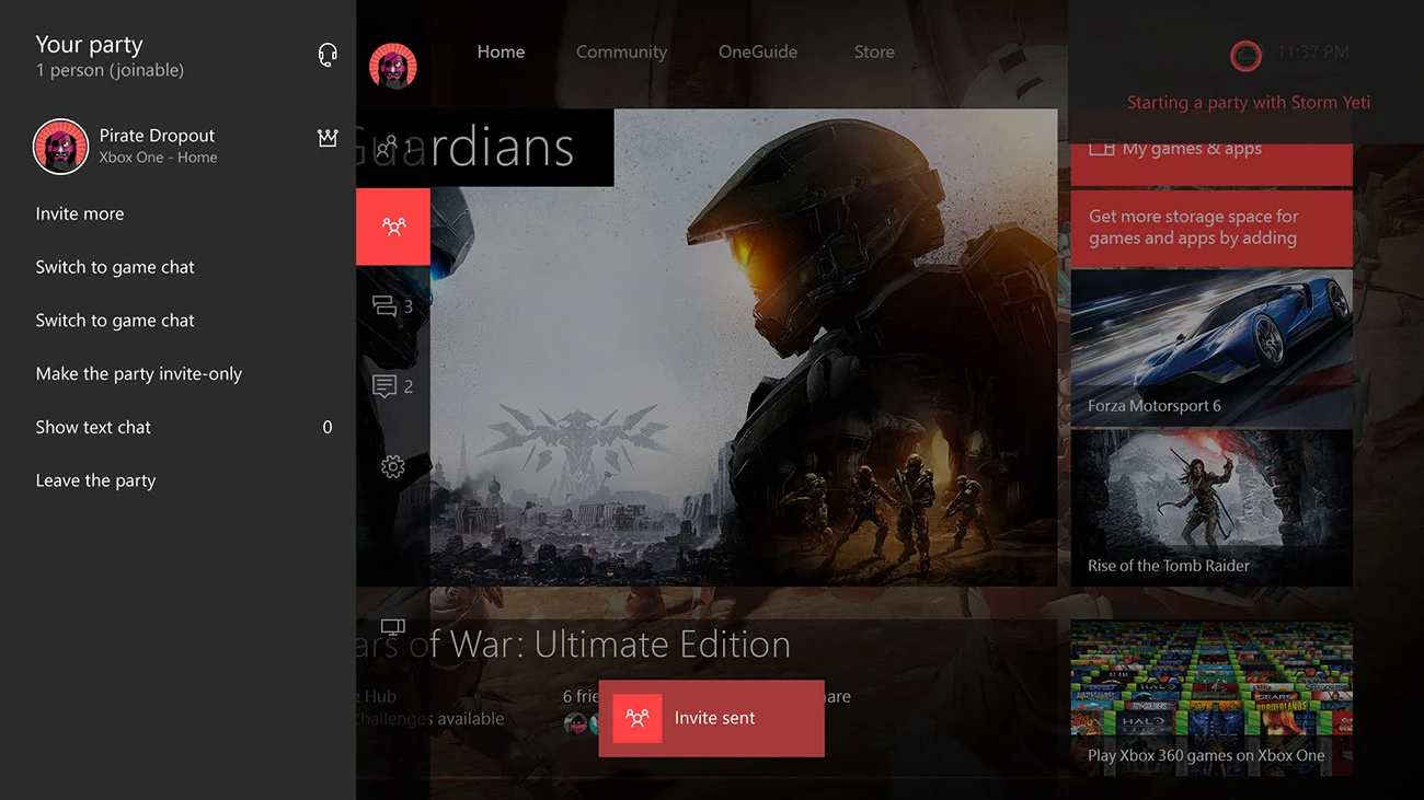 Xbox One Anniversary Update