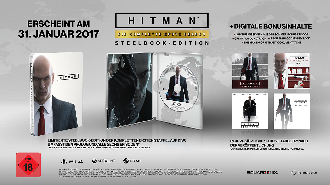 HITMAN: DIE KOMPLETTE ERSTE SEASON