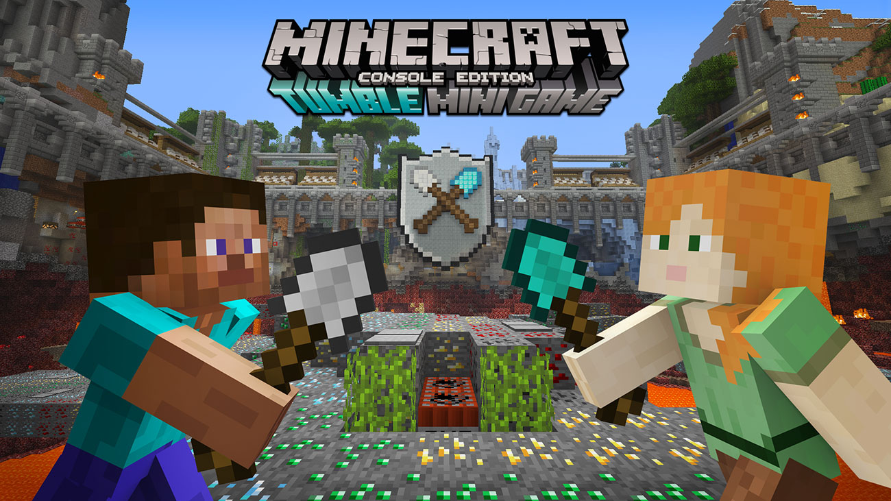 Minecraft: Tumble Mini Game