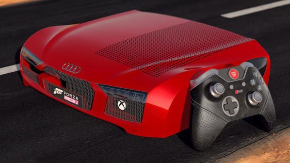Xbox One im Audi R8 Design