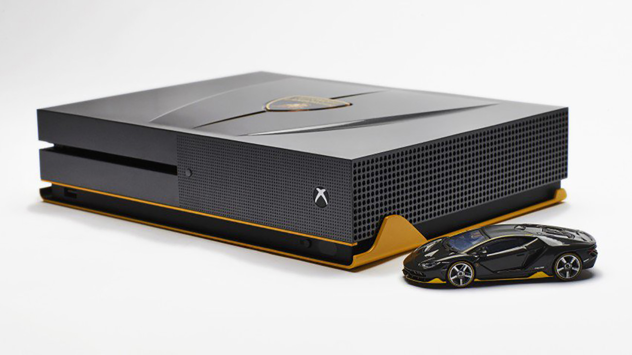 Xbox One S im Lamborghini Centenario Design