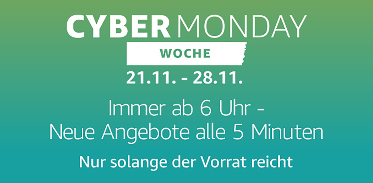 Amazon Cyber Monday Woche 2016