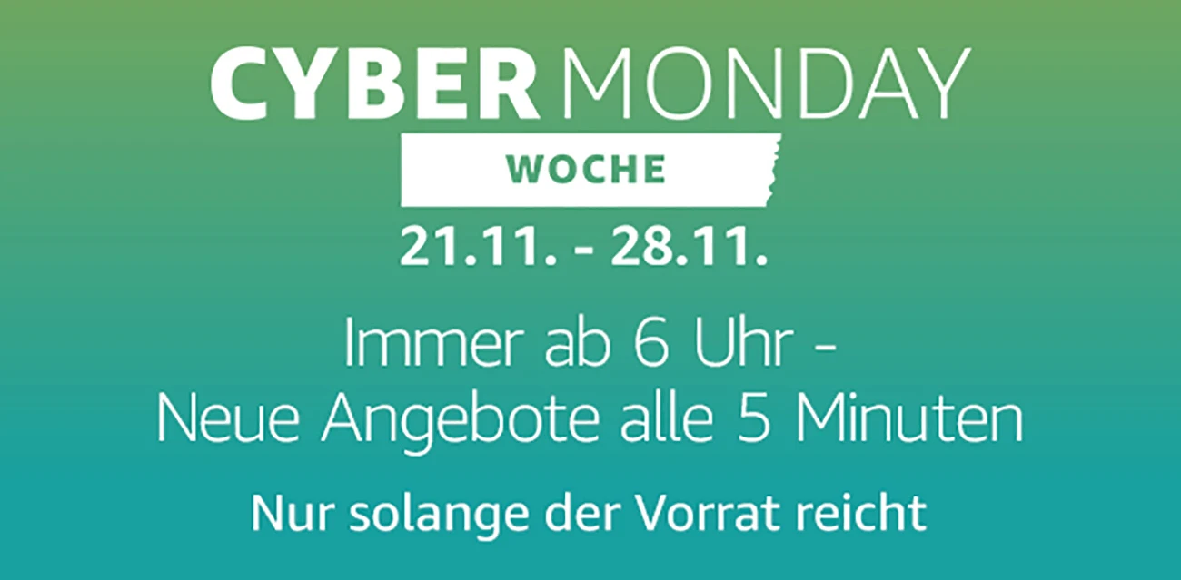 Amazon Cyber Monday Woche 2016