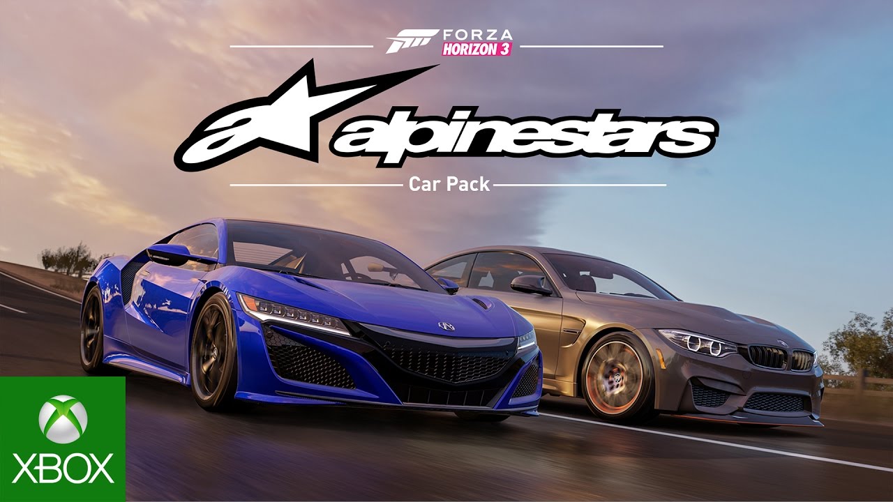 Forza Horizon 3 Alpinestars Car Pack