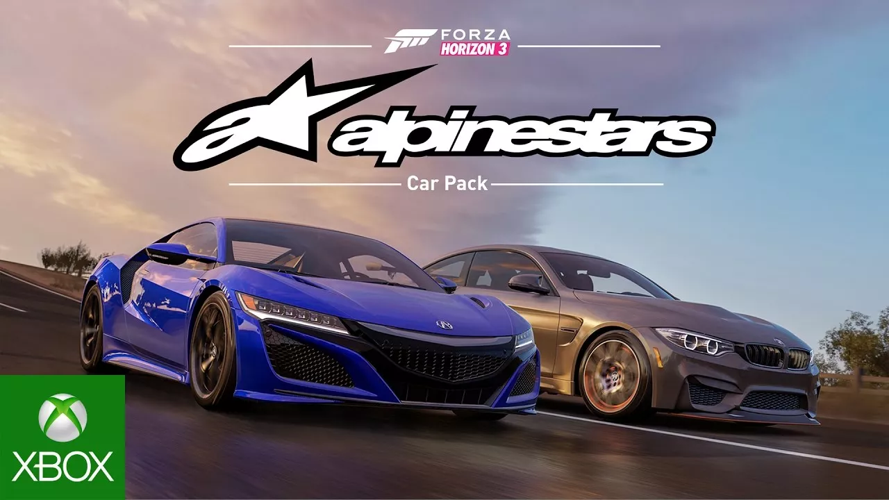 Forza Horizon 3 Alpinestars Car Pack