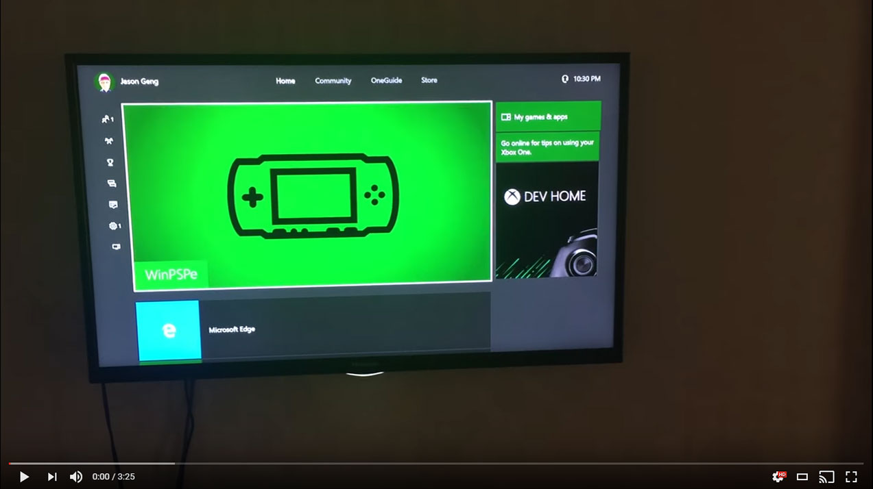PSP Emulator Xbox One