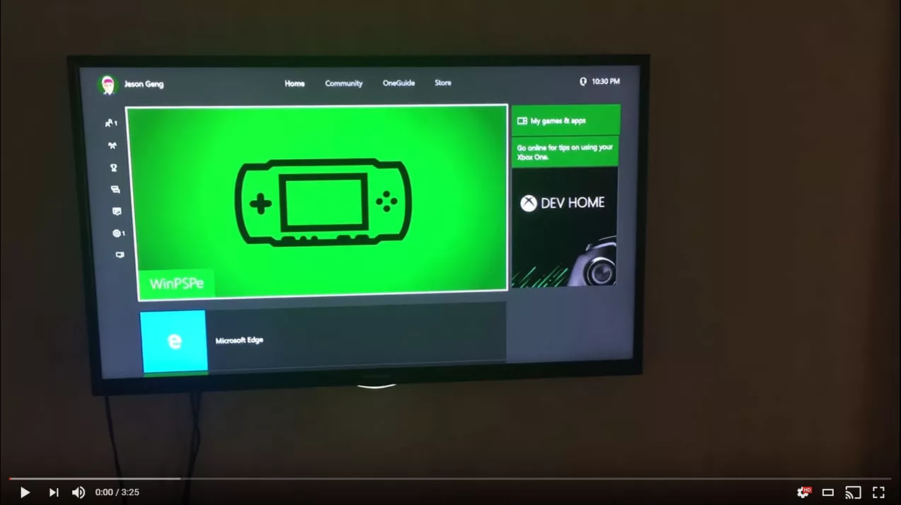 PSP Emulator Xbox One
