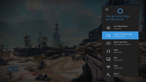Cortana auf Xbox One