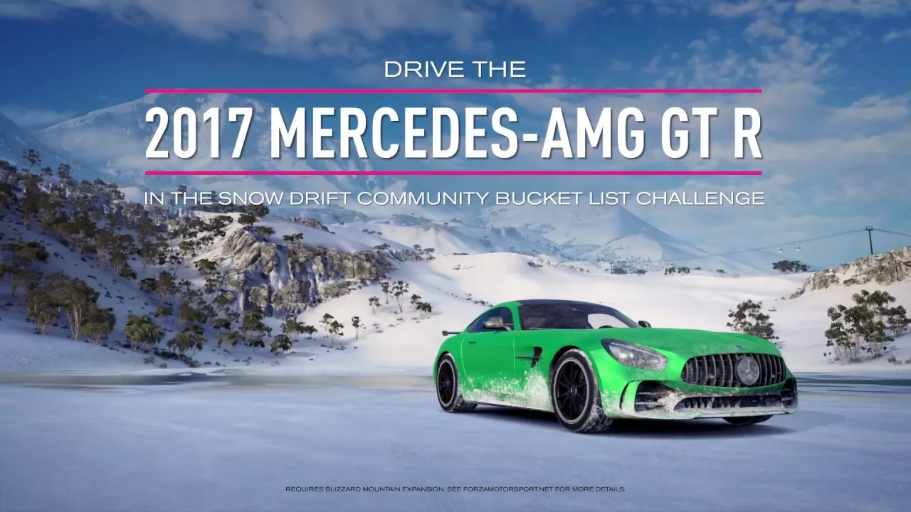 Forza Horizon 3 Snow Drift Challenge