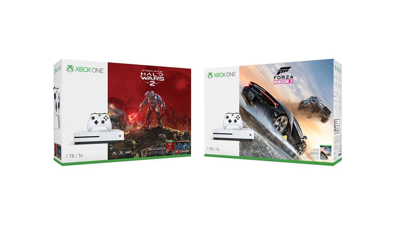 Xbox One S: Halo Wars 2 und Forza Horizon 3 Bundles