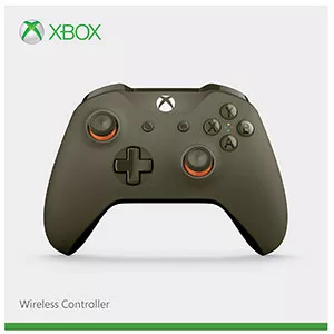 Xbox One Wireless Controller in Green/Orange