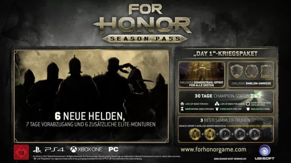 For Honor Season Pass