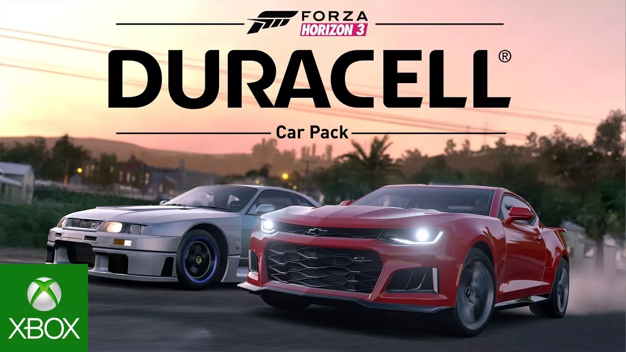 Forza Horizon 3 Duracell Car Pack