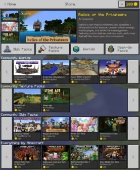 Minecraft Market Place