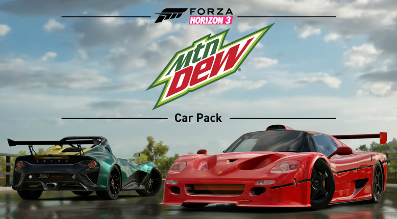 Forza Horizon 3 - Mountain Dew Car Pack