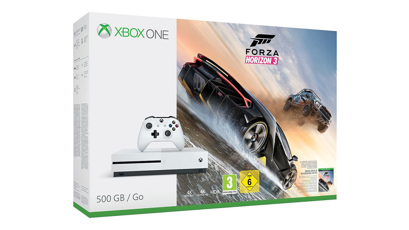 Xbox One S Bundle Forza Horizon 3