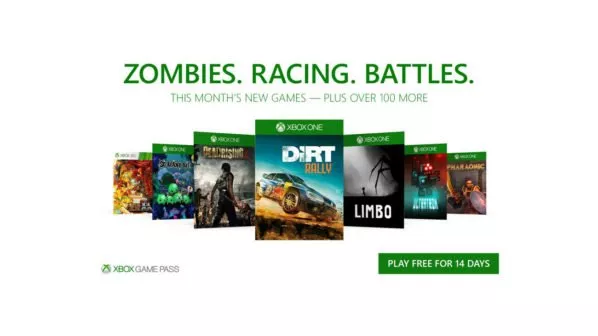 Xbox Game Pass August 2017