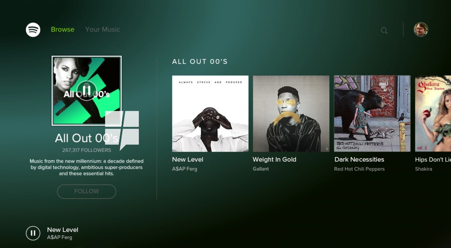 Spotify Xbox One