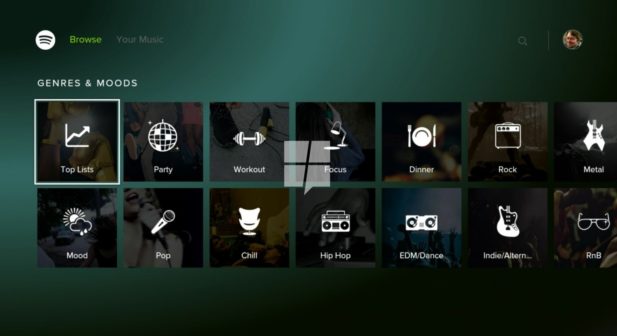 Spotify Xbox One