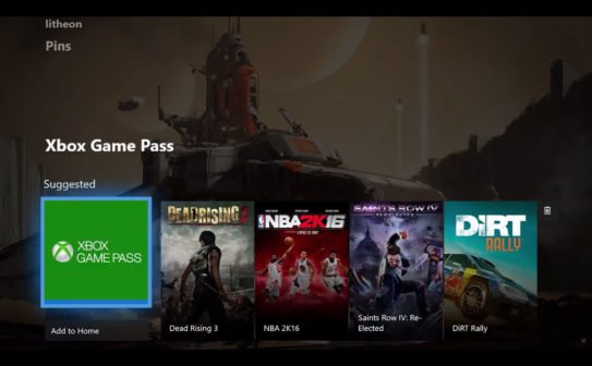 Xbox One Dashboard - Preview Herbst 2017