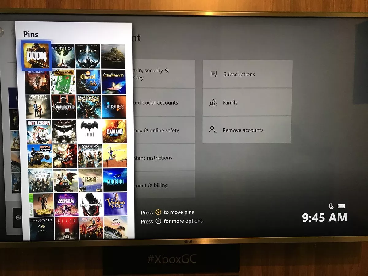 Xbox One Dashboard Light Mode