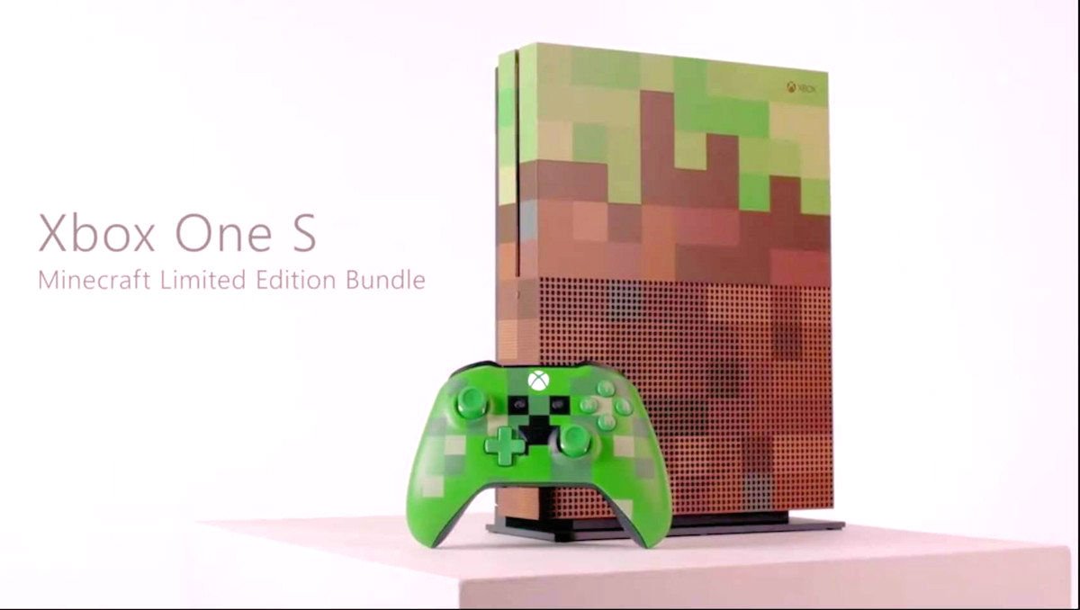 Xbox One S Minecraft Limited Edition