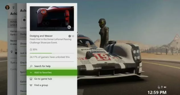 Xbox One Dashboard