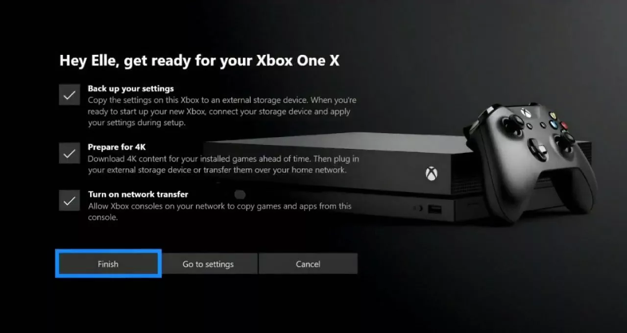 Xbox One Dashboard
