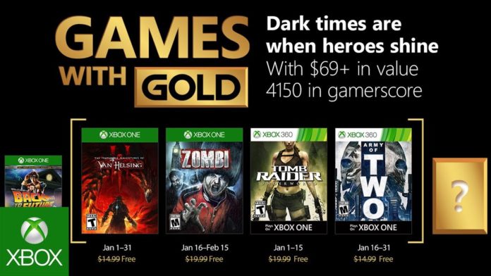 Games with Gold - Januar 2018 Games with Gold - Januar 2018