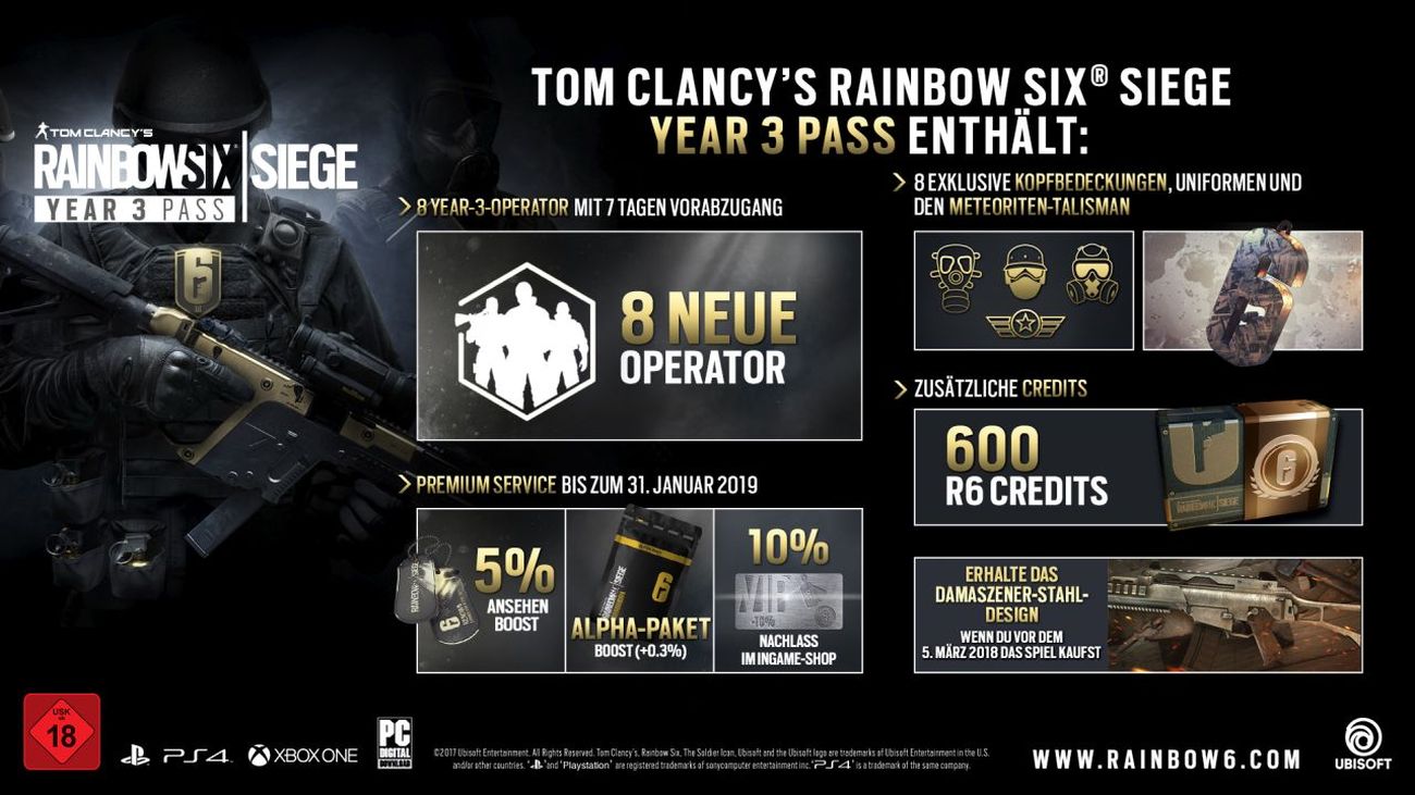 Rainbow Six Siege - Year 3 Pass