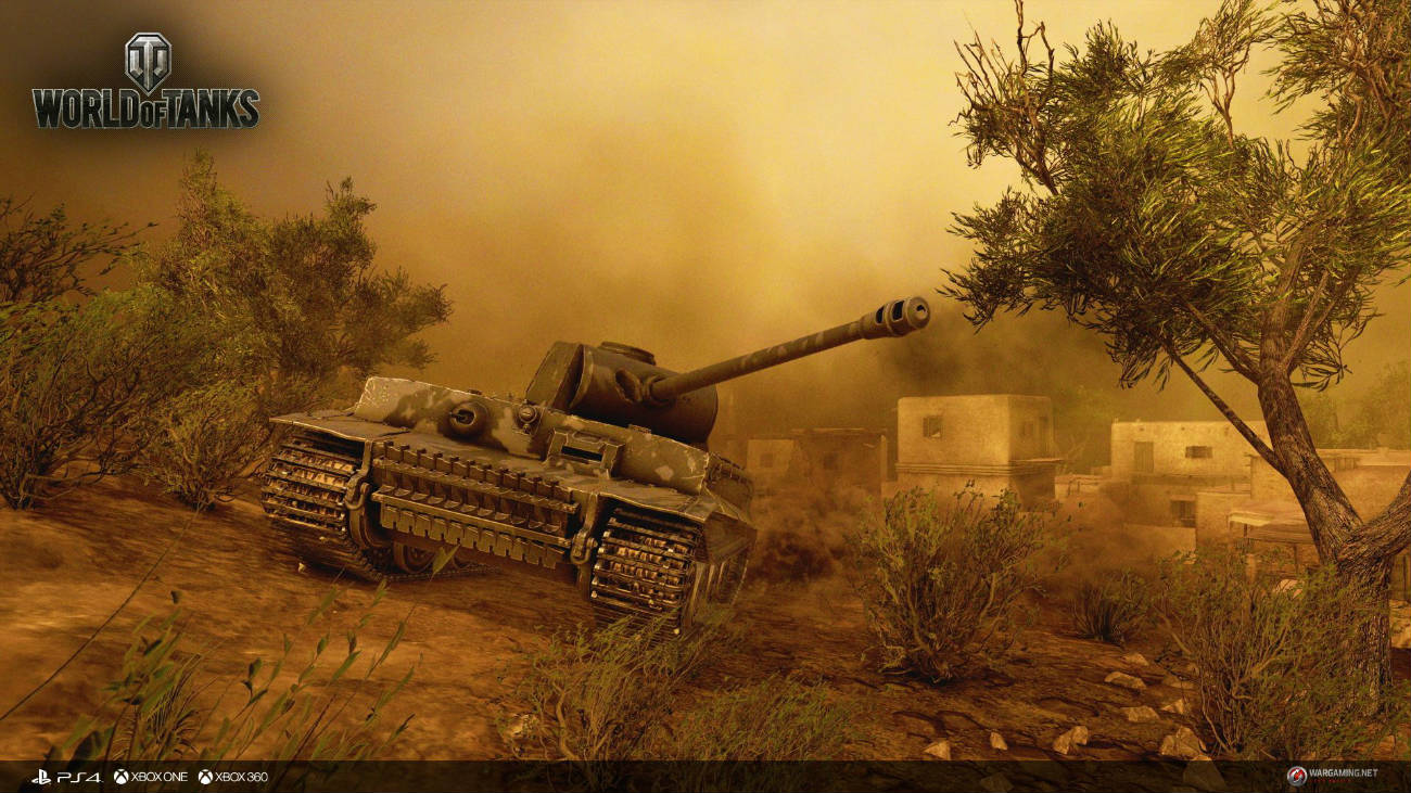 World of Tanks: "Durchgebrannter Tiger"