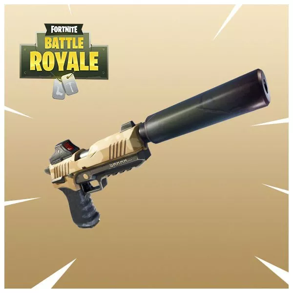 Fortnite: Battle Royale - schallgedämpfte Pistole